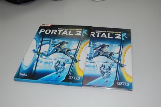 Portal 2 - Распаковка белого издания Portal 2 + неожиданный бонус.